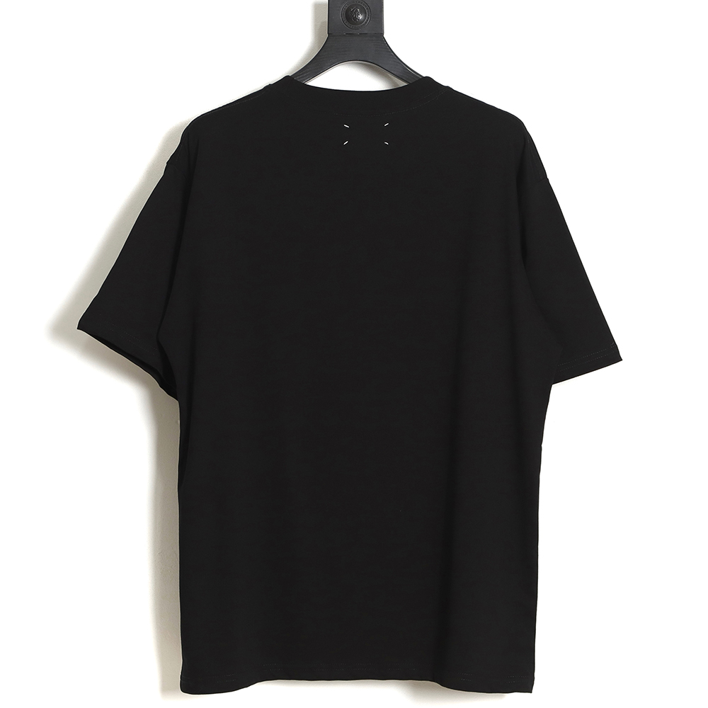 Maison Margiela Classic Collar Embroidered Short Sleeves