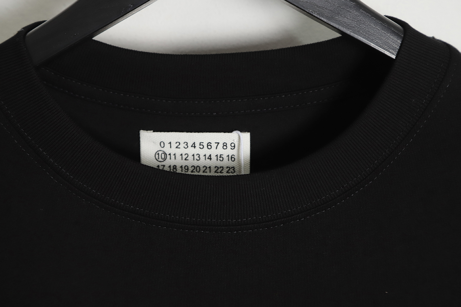 Maison Margiela Classic Collar Embroidered Short Sleeves