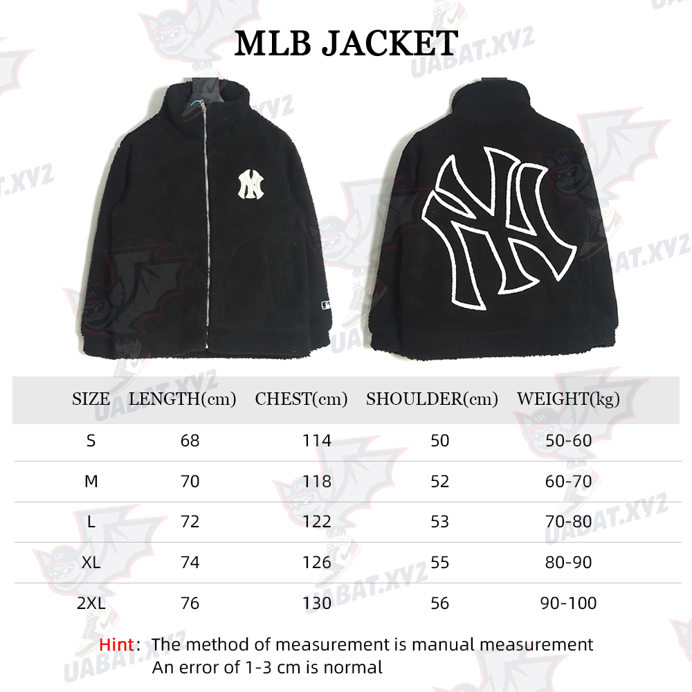 MLB Big Logo Sherpa Fleece Jacket TSK1