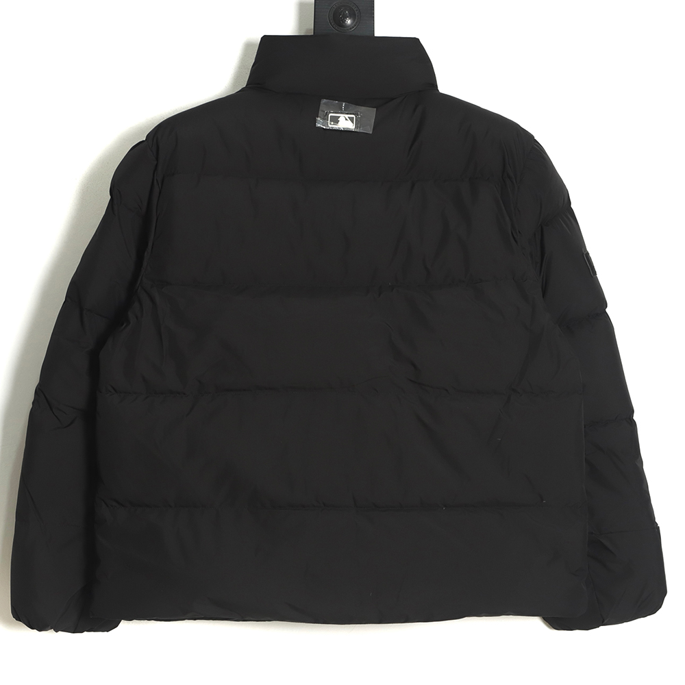 MLB Button Small Label Embroidered LOGO Short Thick Down Jacket TSK1