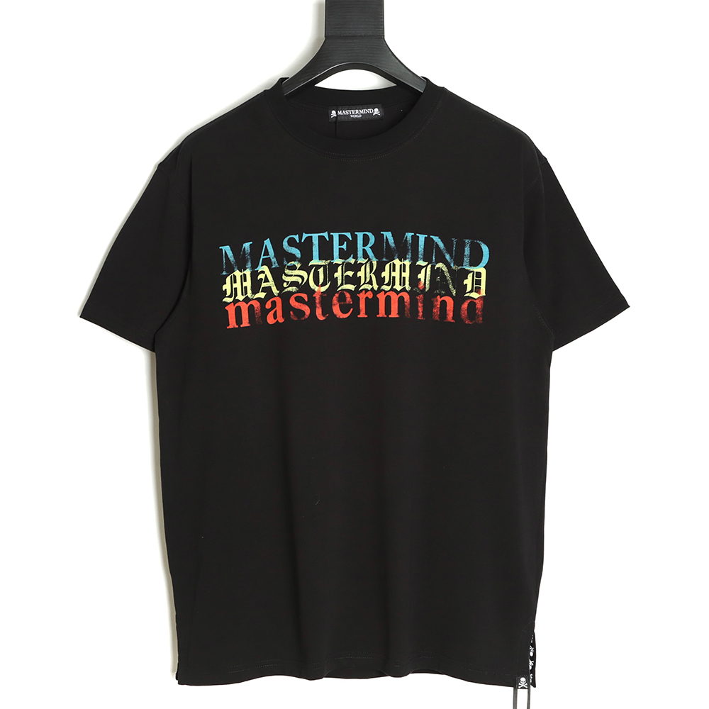 mastermind world 22ss MMJ ghosting three skull T-shirt