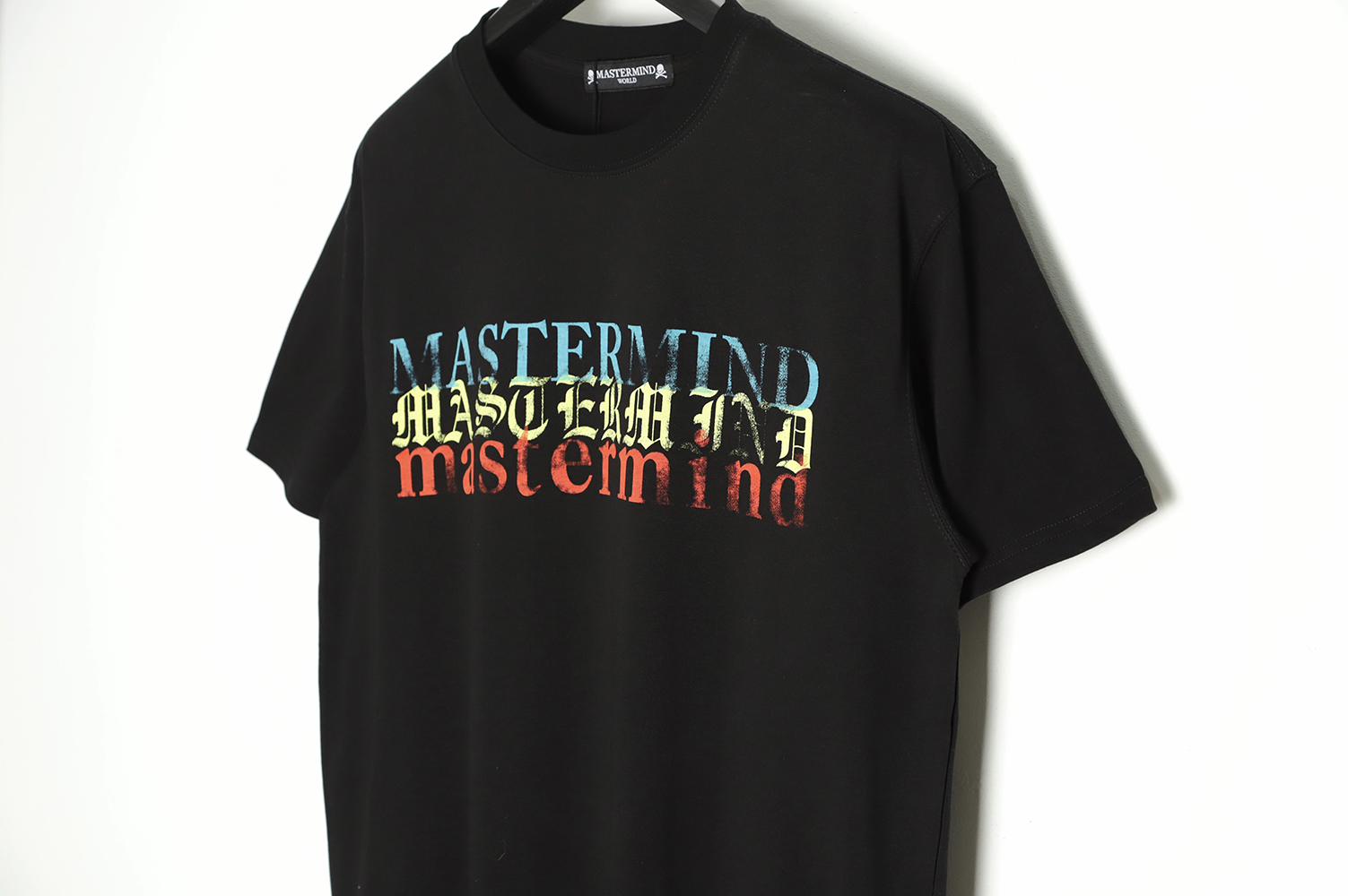 mastermind world 22ss MMJ ghosting three skull T-shirt