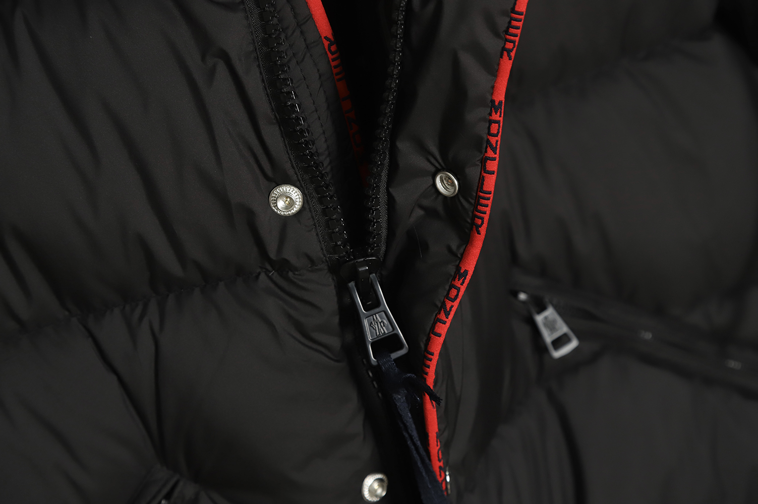 Moncler 22FW Red line down jacket
