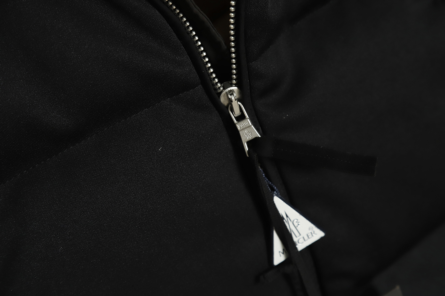 Moncler x Palm Angels joint FW21 logo color stripe embroidery logo down jacket jacket TSK1