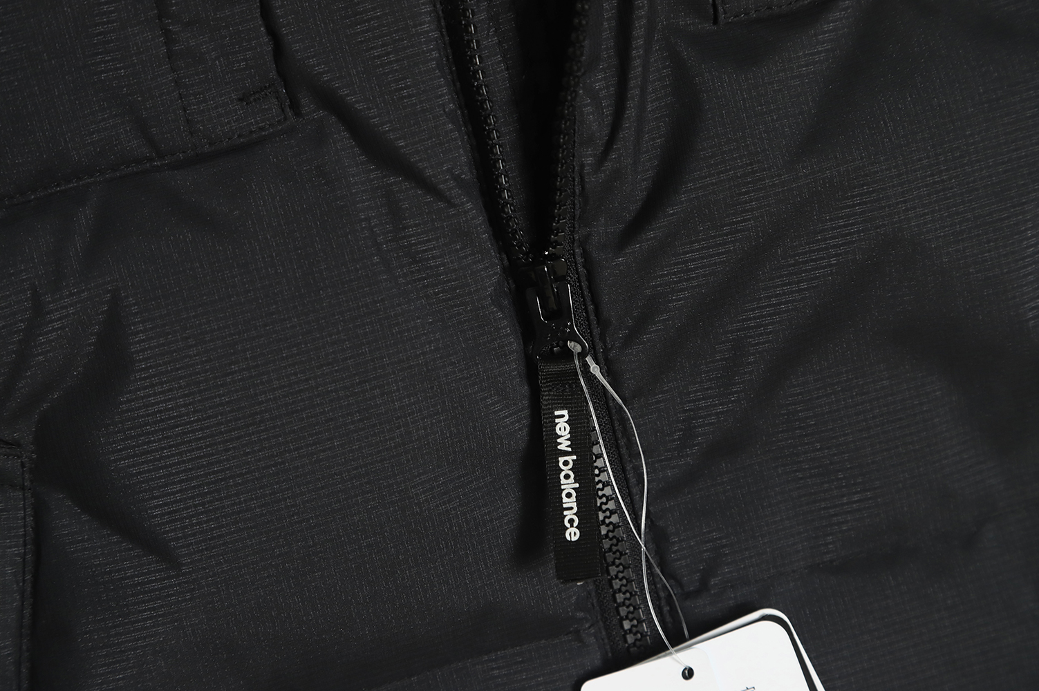 NEW BALANCE color-block pocket collar down jacket TSK1