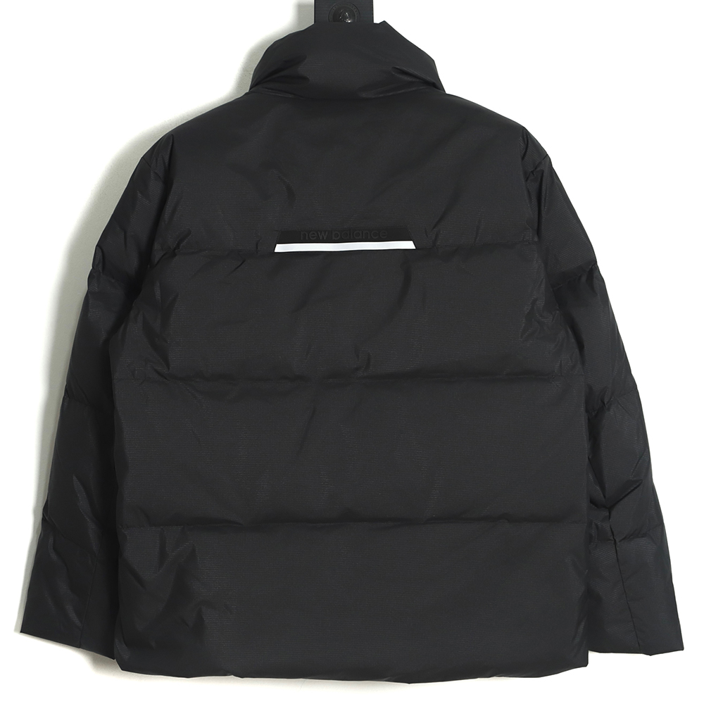 NEW BALANCE color-block pocket collar down jacket TSK1