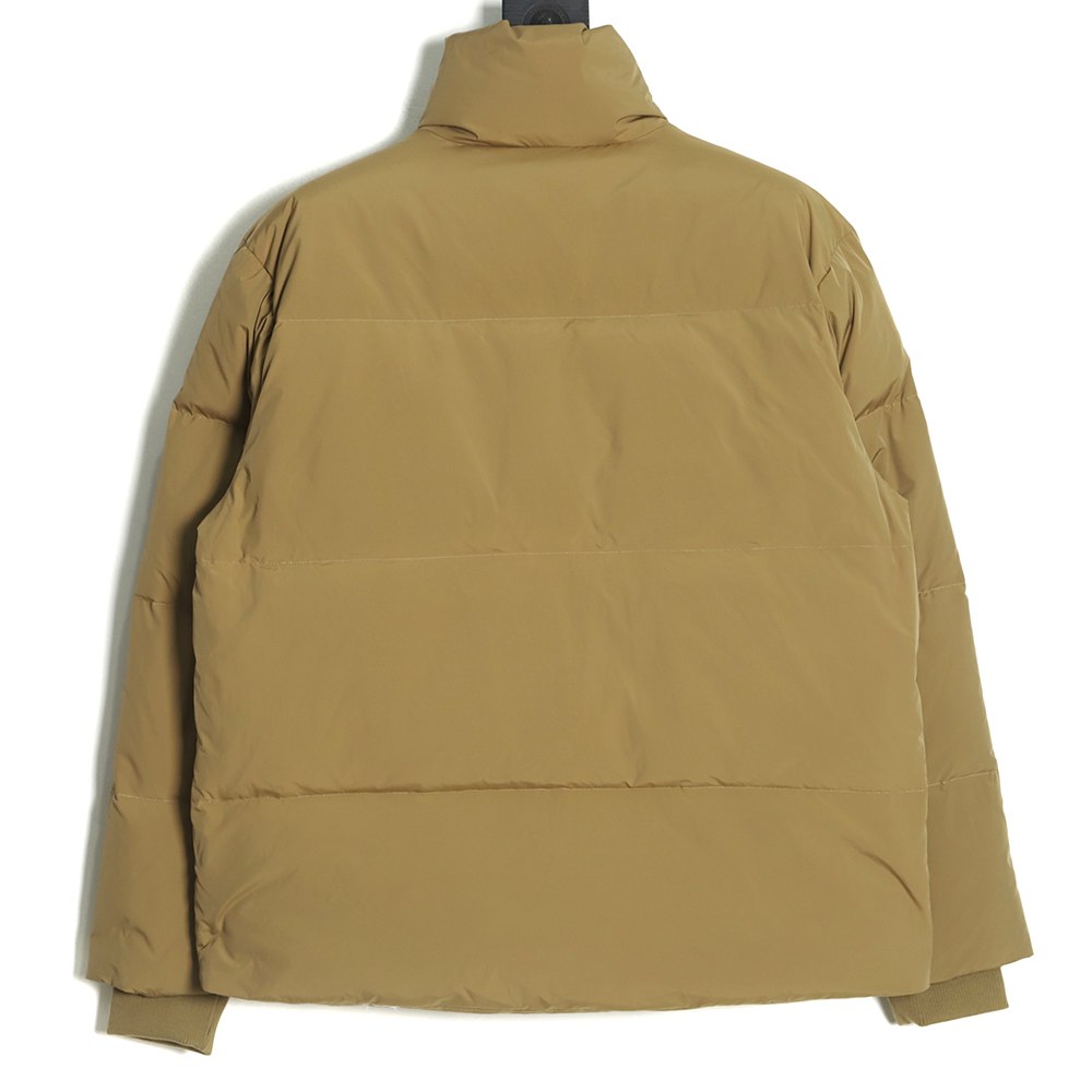 New Balance solid color down jacket with large pockets