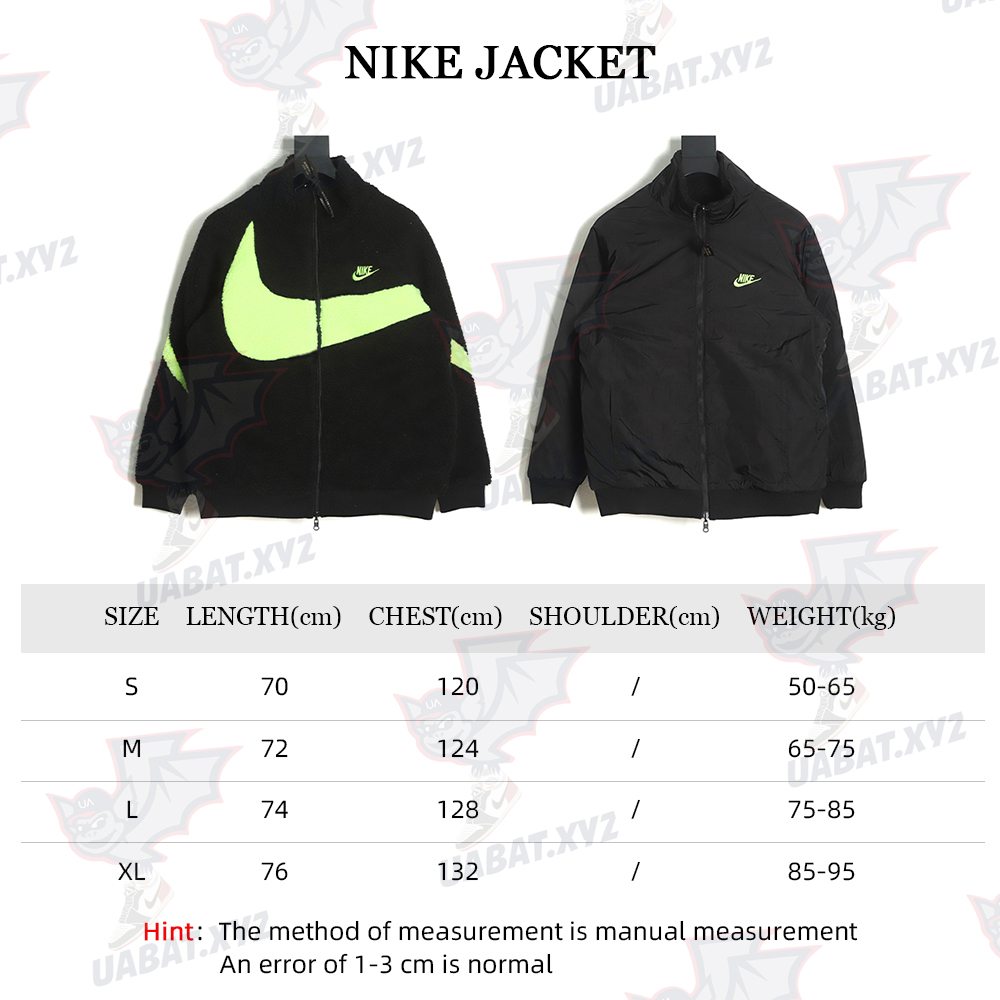 Nike Big Swoosh Big LOGO Polar fleece jacket TSK1