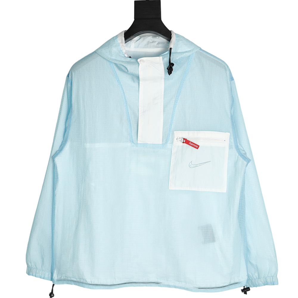 NIKE x SUPREME gem-appliquéd reversible jacket