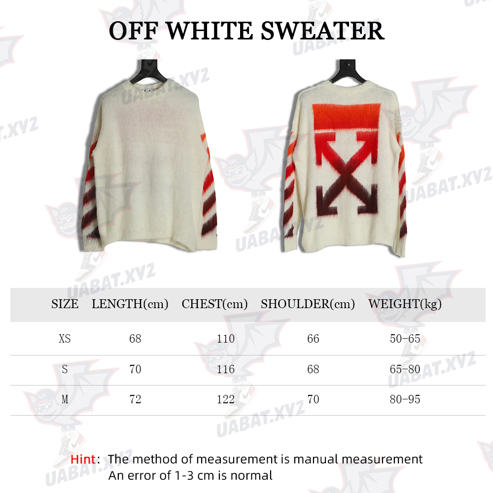 OFF WHITE Mohair Sweater