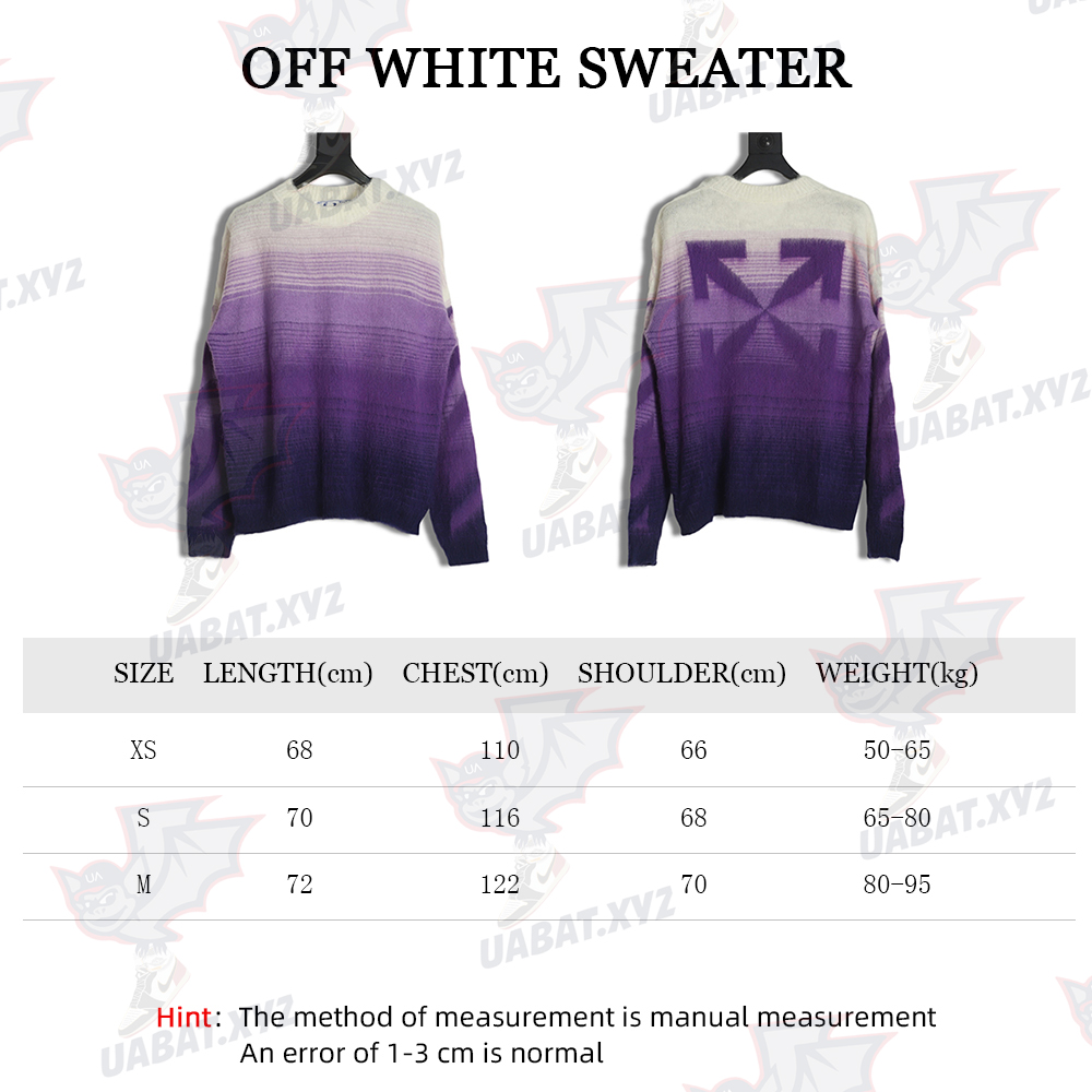 OFF WHITE Mohair Sweater TSK1