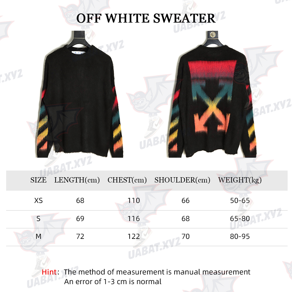 OFF WHITE Mohair Sweater TSK2