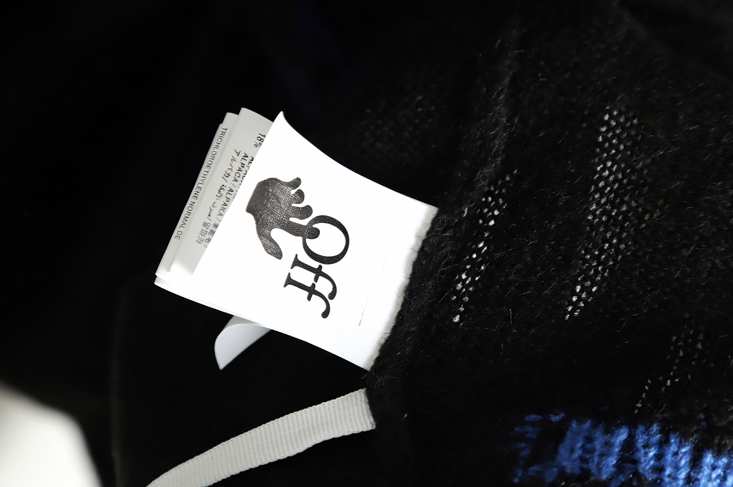 OFF WHITE Mohair Sweater TSK3