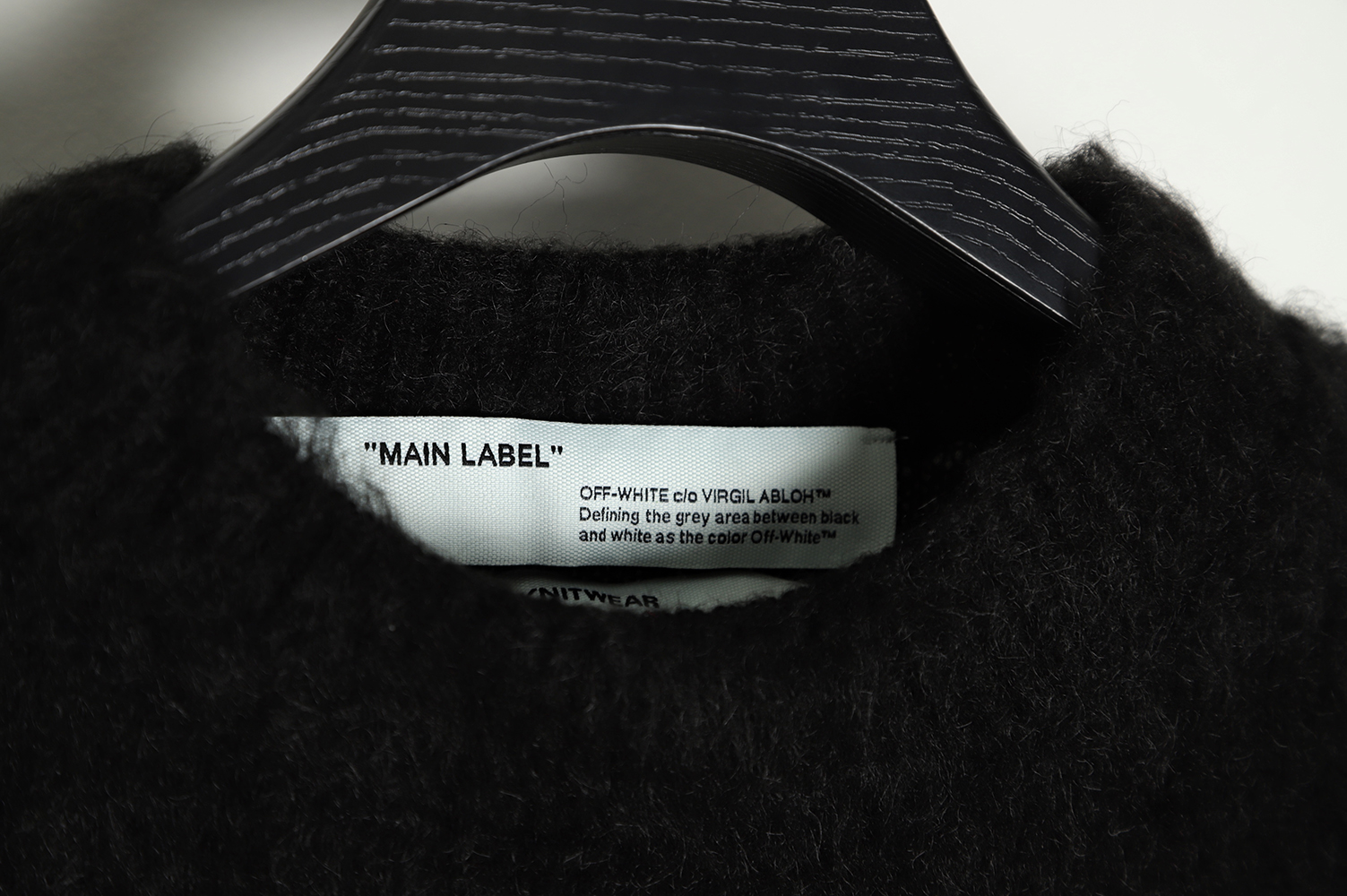 OFF WHITE Mohair Sweater TSK7