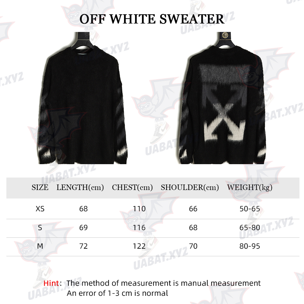 OFF WHITE Mohair Sweater TSK7