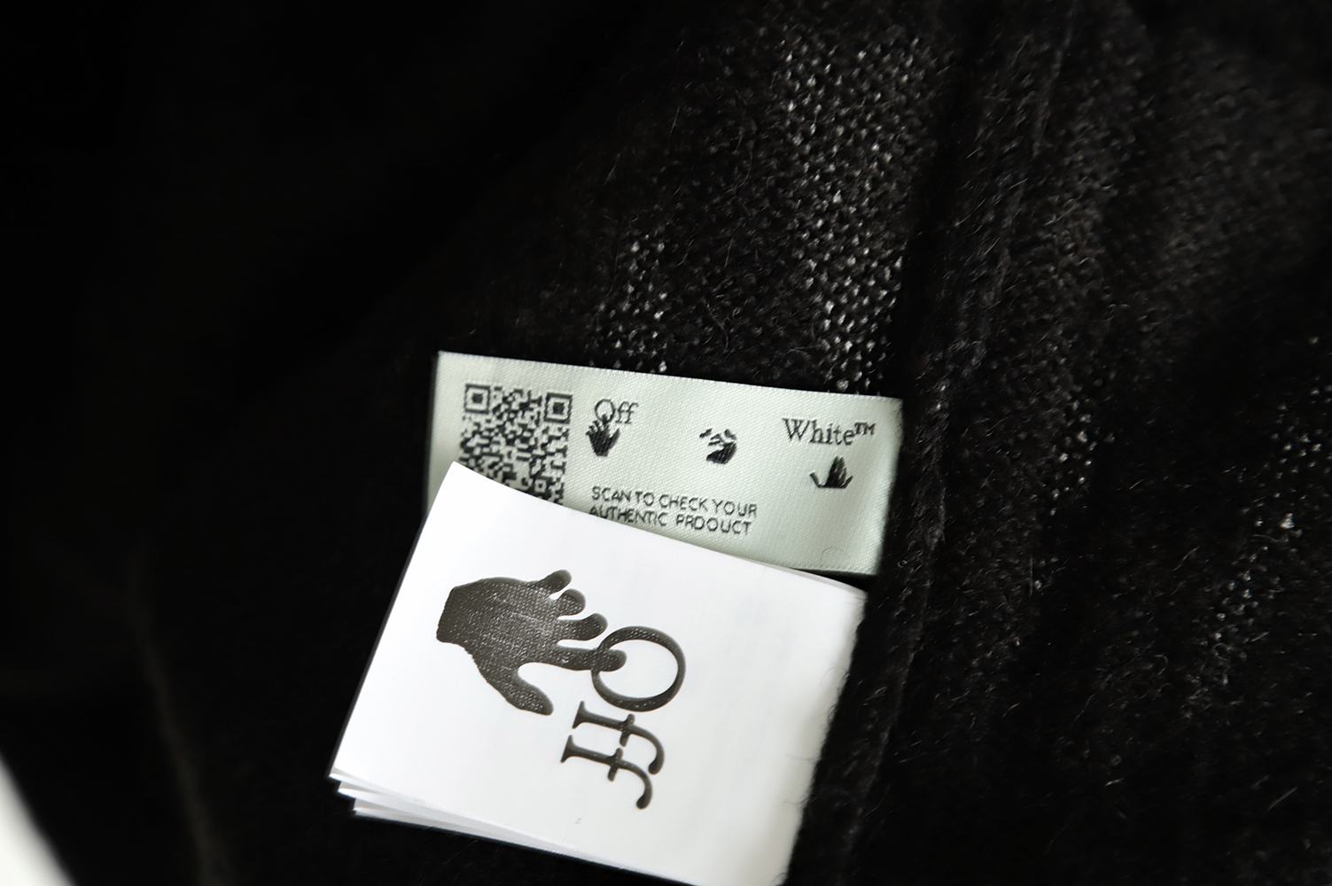 OFF WHITE Mohair Sweater TSK9