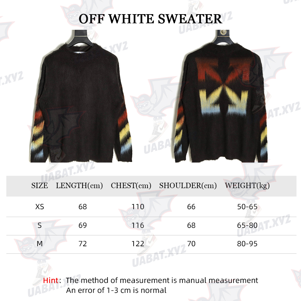 OFF WHITE Mohair Sweater TSK9