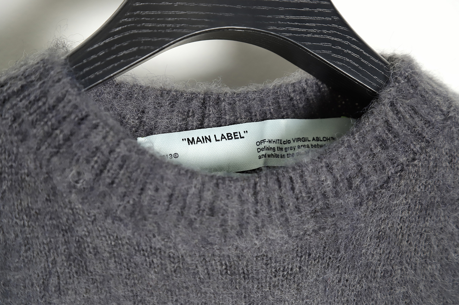 OFF WHITE Mohair Sweater TSK12
