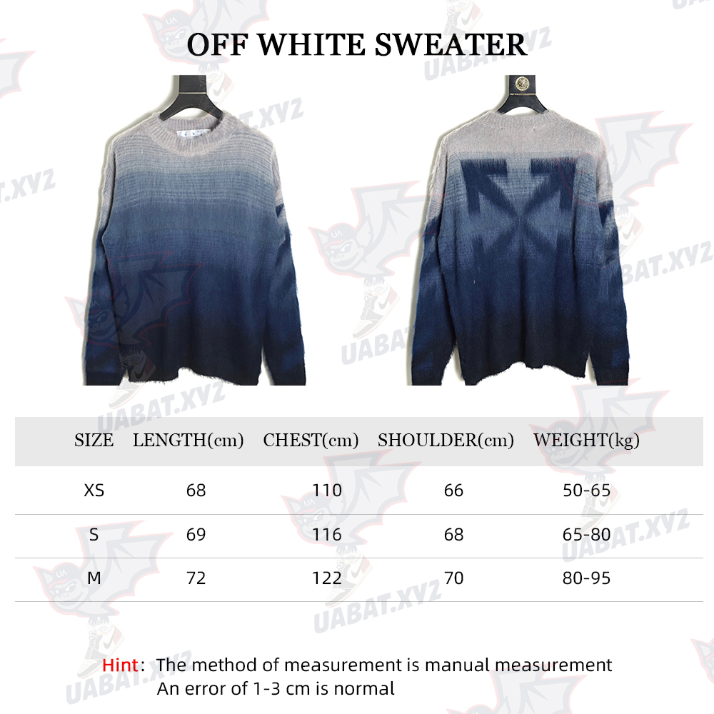 OFF WHITE Mohair Sweater TSK16