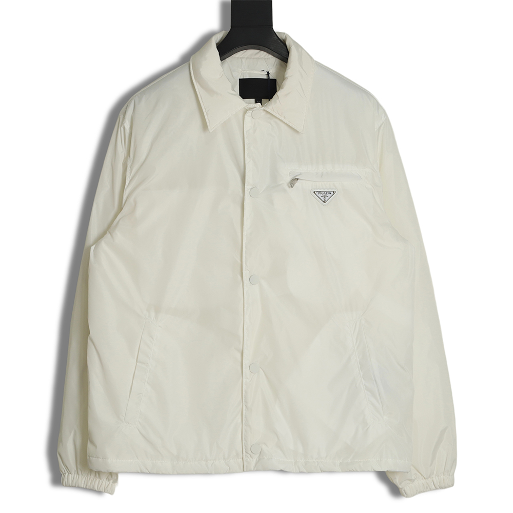 Prada 22FW lapel thin padded jacket