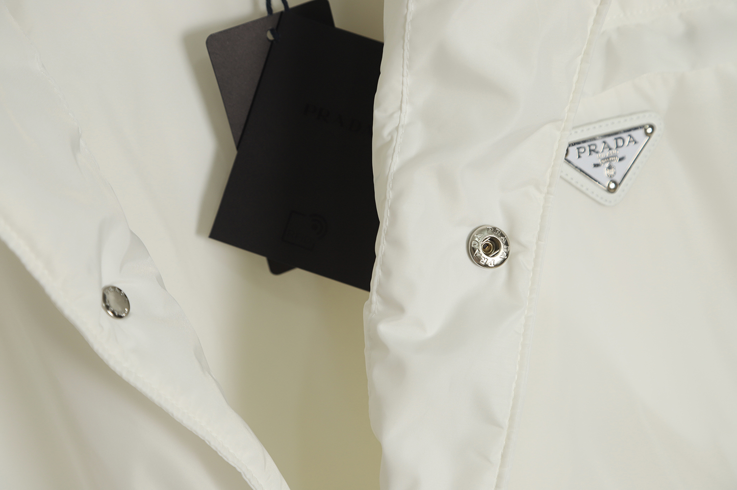 Prada 22FW lapel thin padded jacket