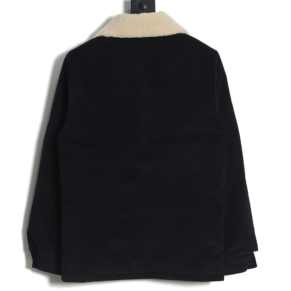 Prada 22FW Corduroy Sherpa Lapel Jacket