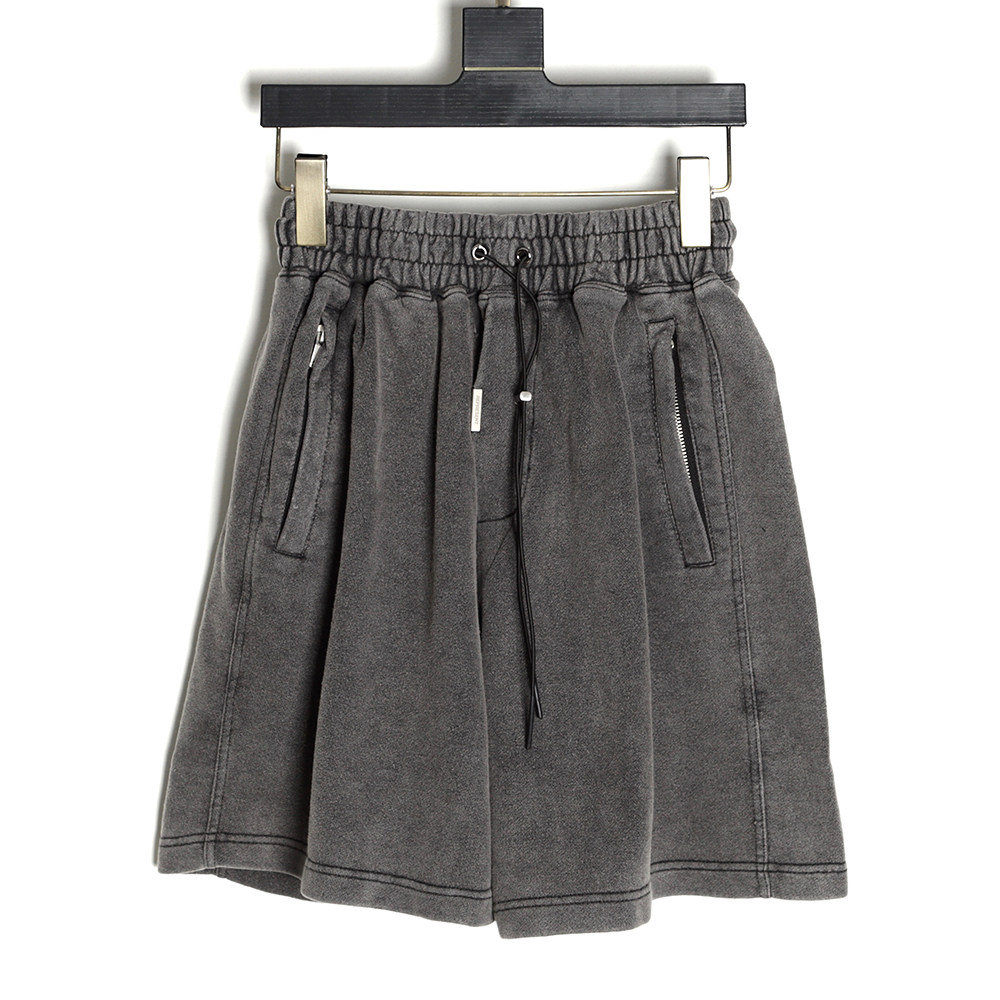 Represent 22ss High Street Zippered Wash Shorts TSK1