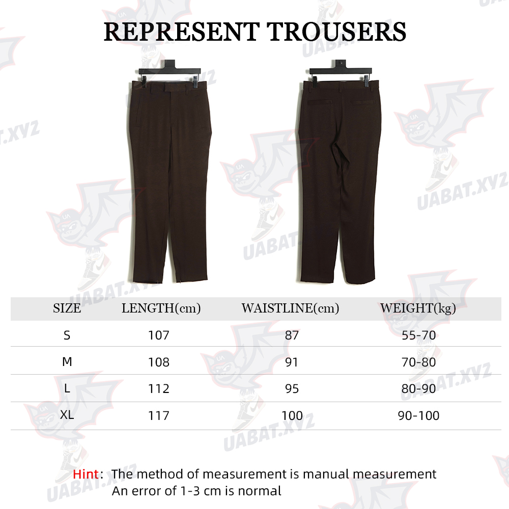 Represent zip-up trousers TSK2