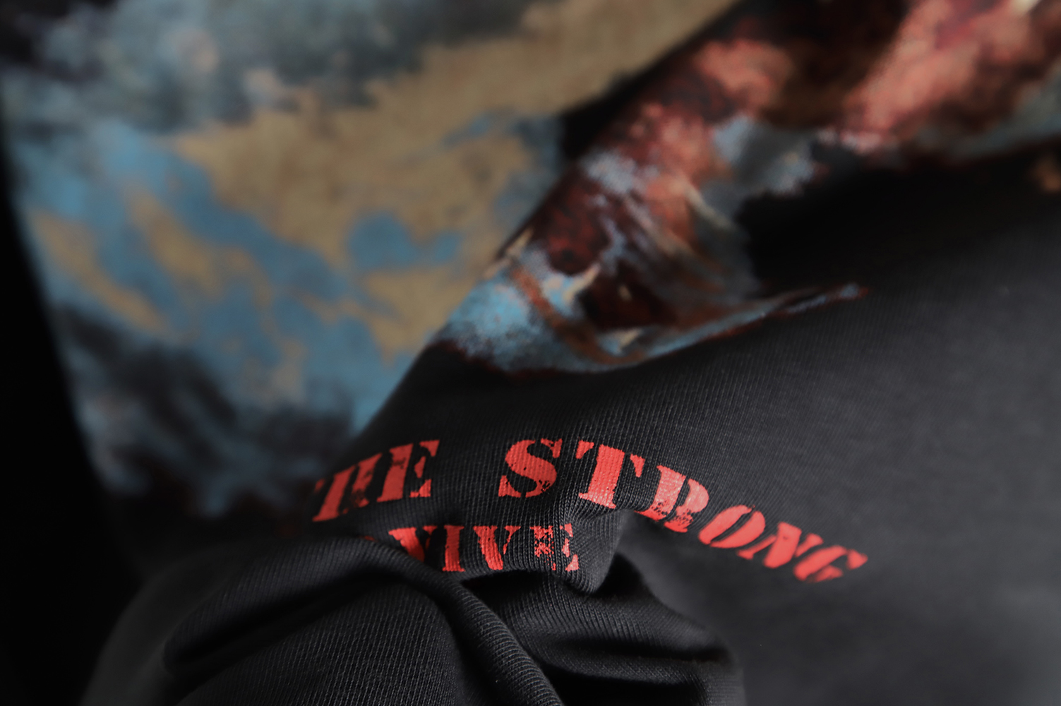 Represent Shark Distressed Wash Short Sleeves TSK1