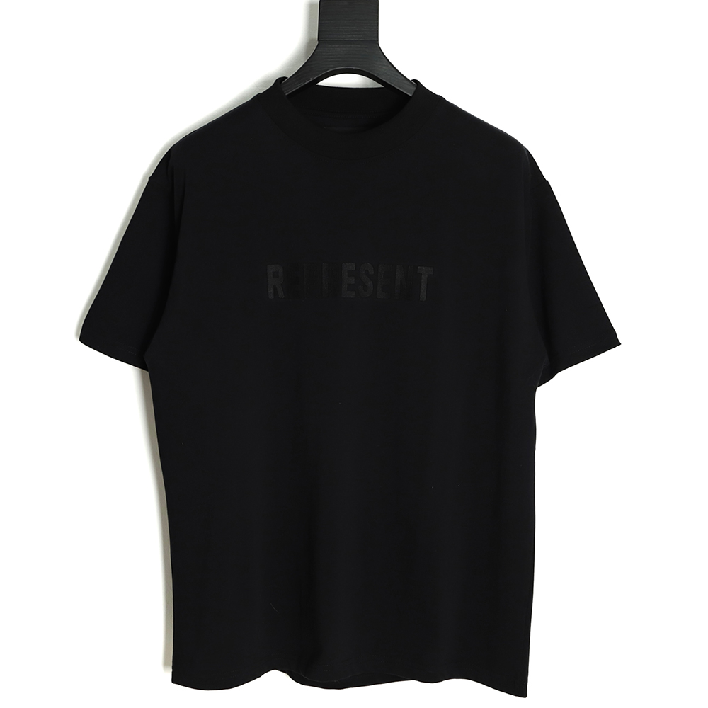 Represent Chest Embroidered Lettering Short Sleeve T-Shirt TSK2