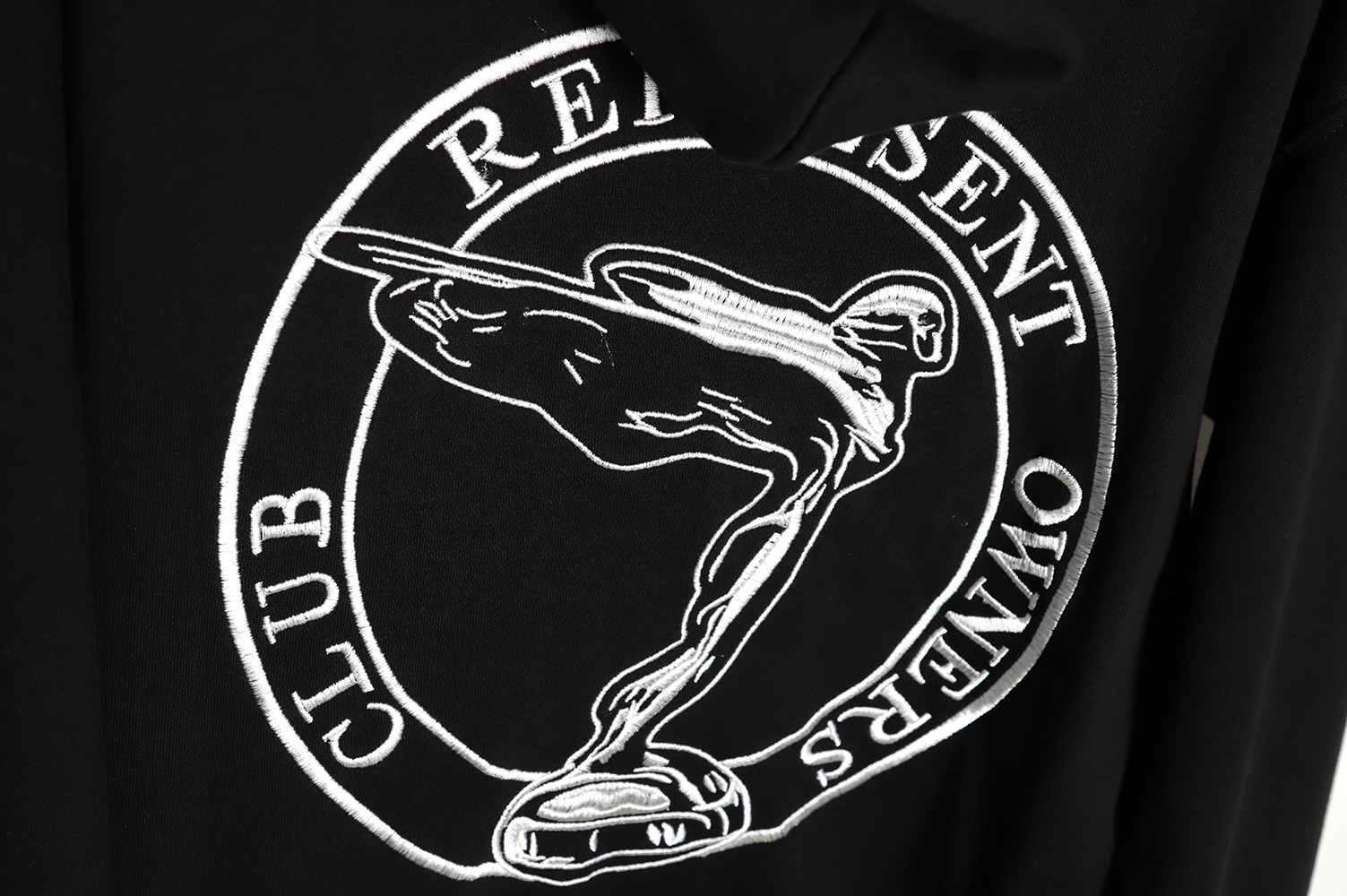 Represent 21FW Goddess Embroidered Hoodie