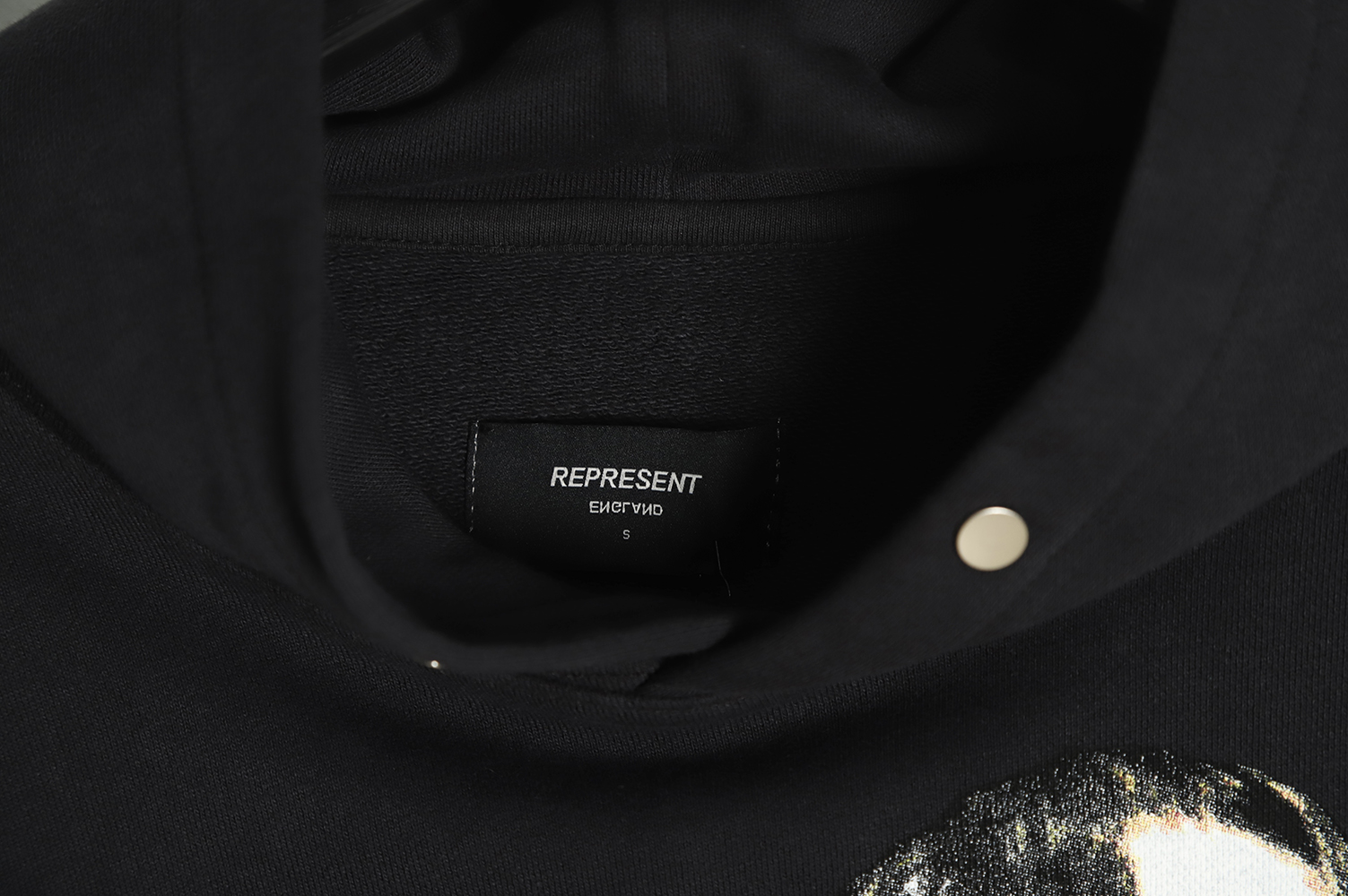 Represent 22FW Singer Print Hoodie TSK1