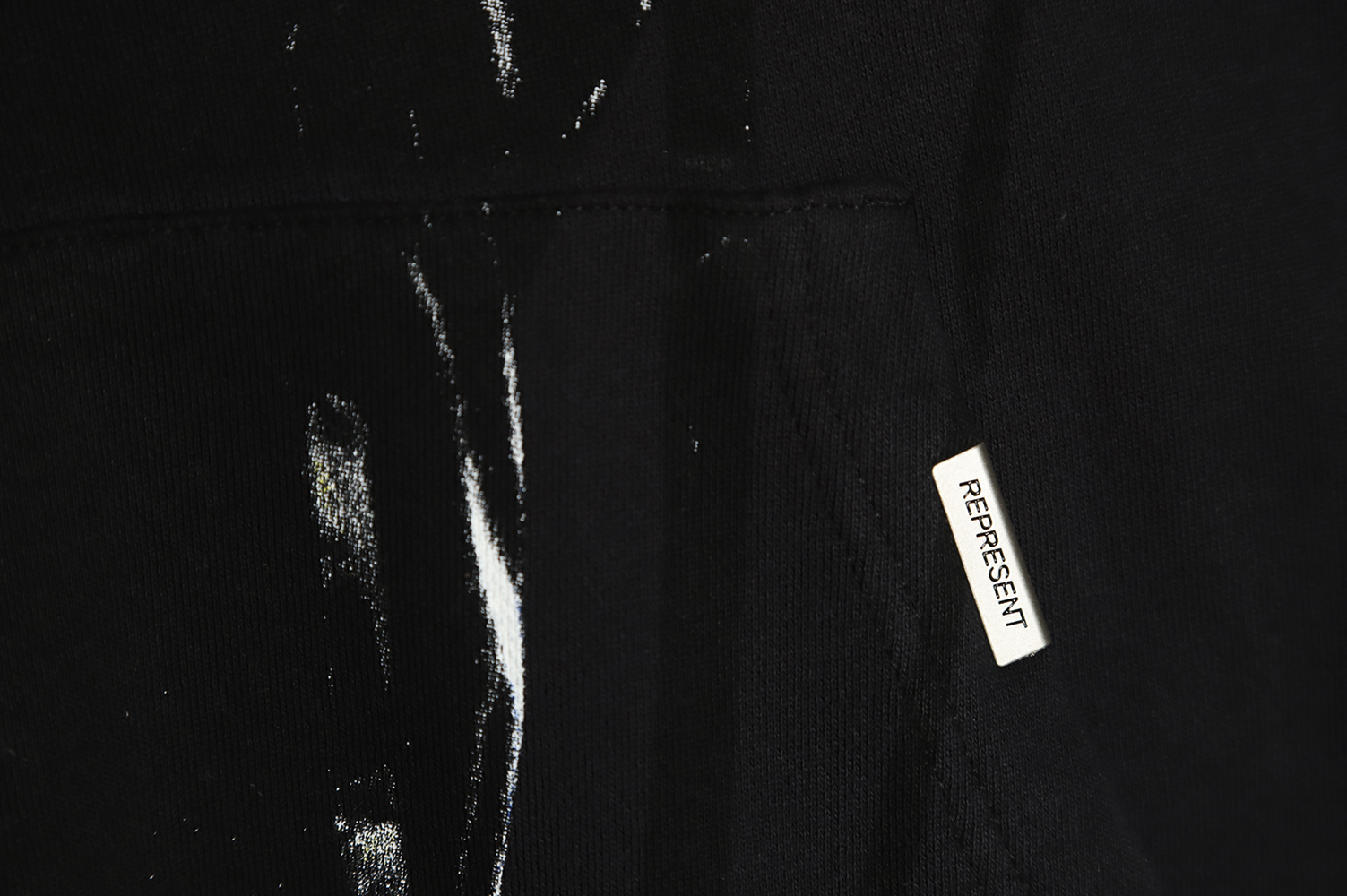 Represent 22FW Singer Print Hoodie TSK1