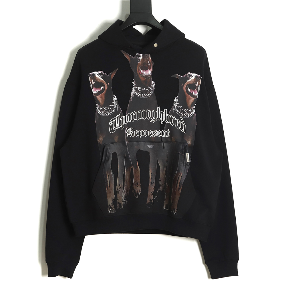 Represent 21FW Doberman Pinscher Hoodie