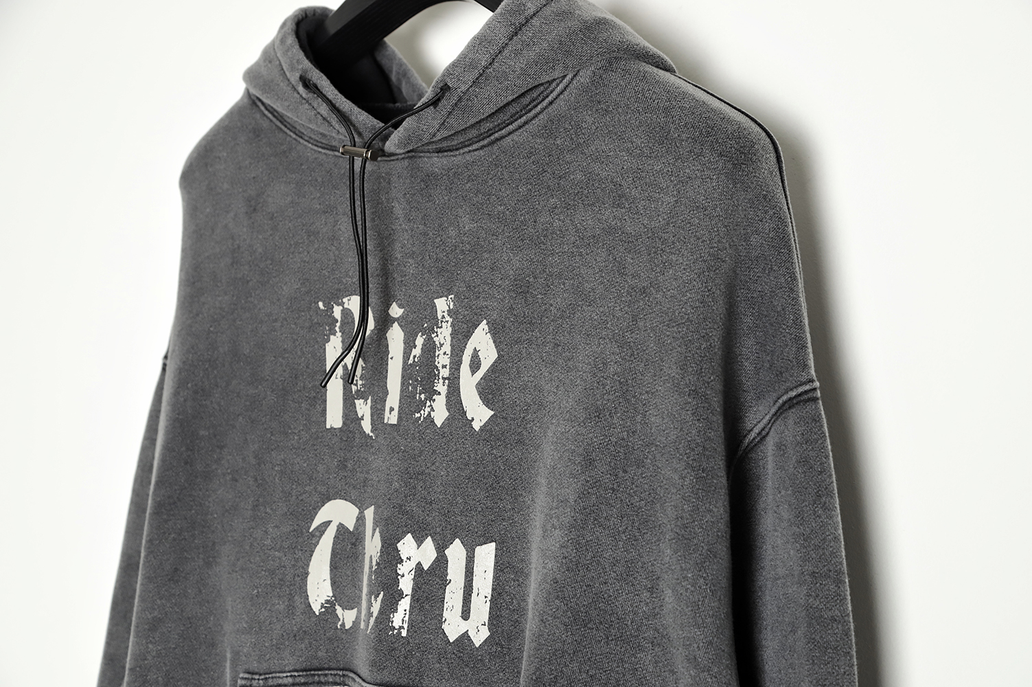Represent Washed Alphabet Distressed Destroyed Hoodie