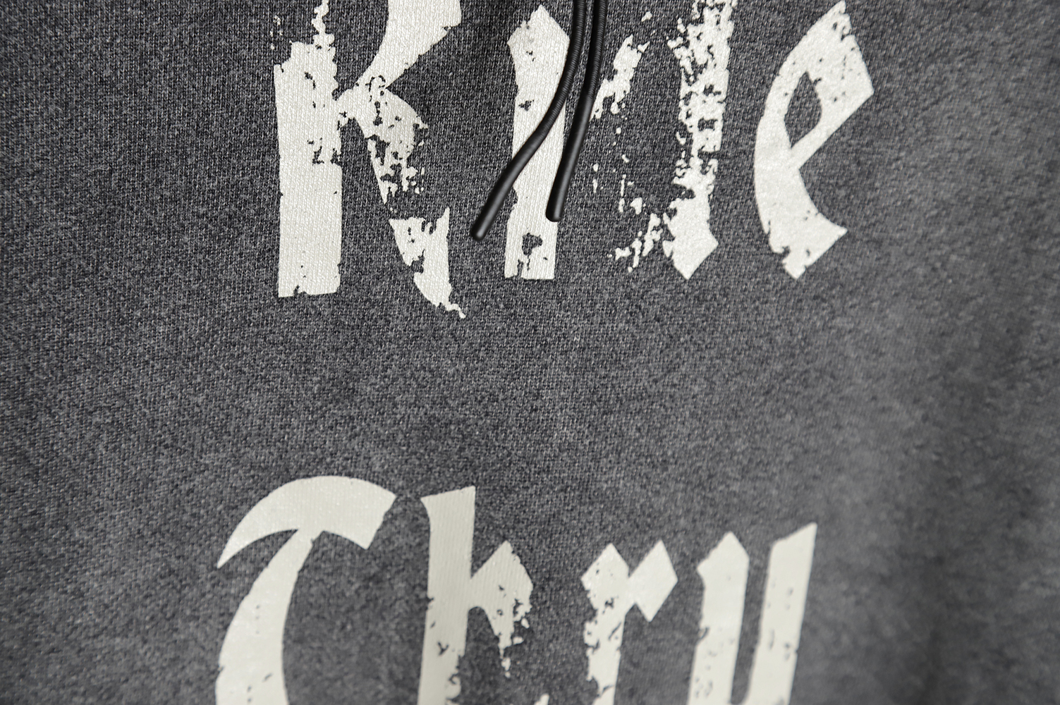 Represent Washed Alphabet Distressed Destroyed Hoodie
