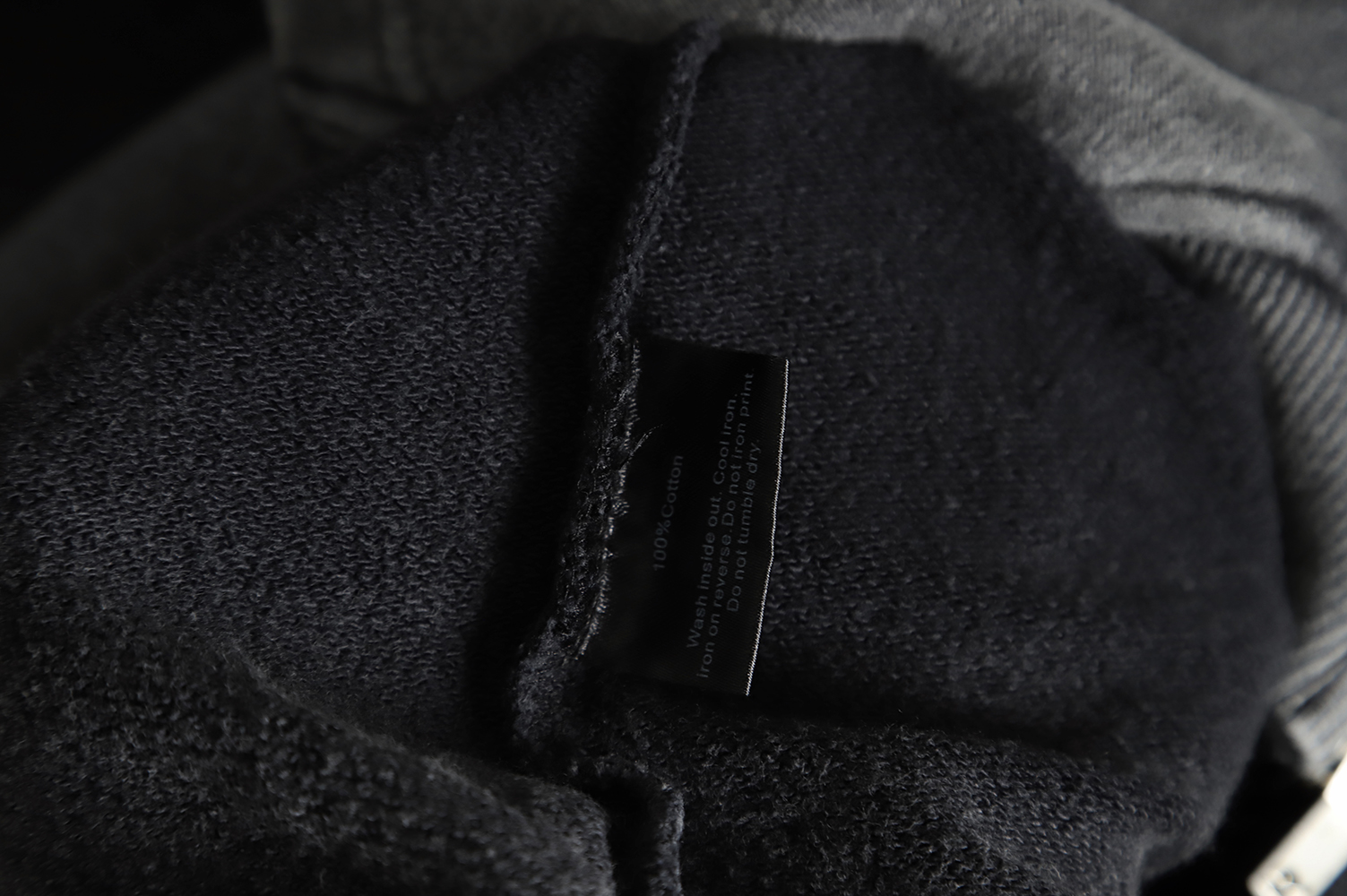 Represent 21FW Washed Distressed Skeleton Zip Jacket