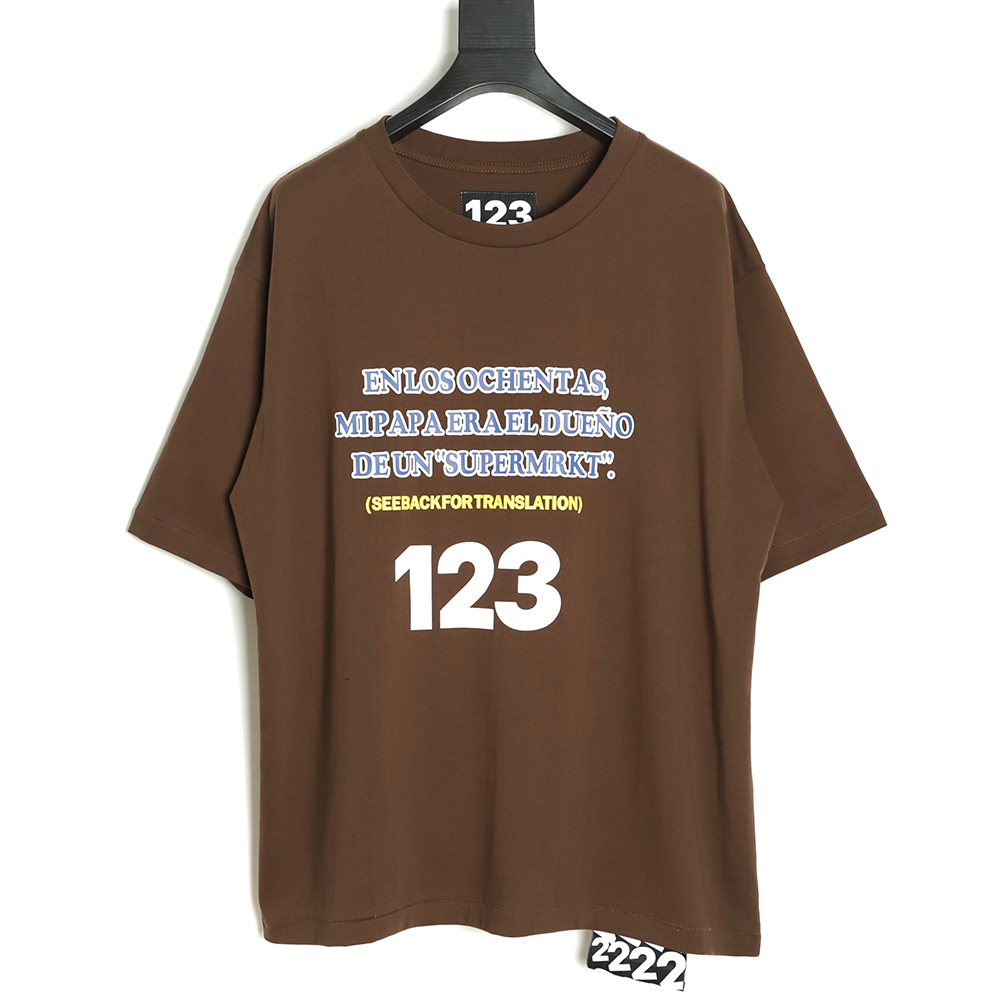 RRR123 Knight print short-sleeved T-shirt