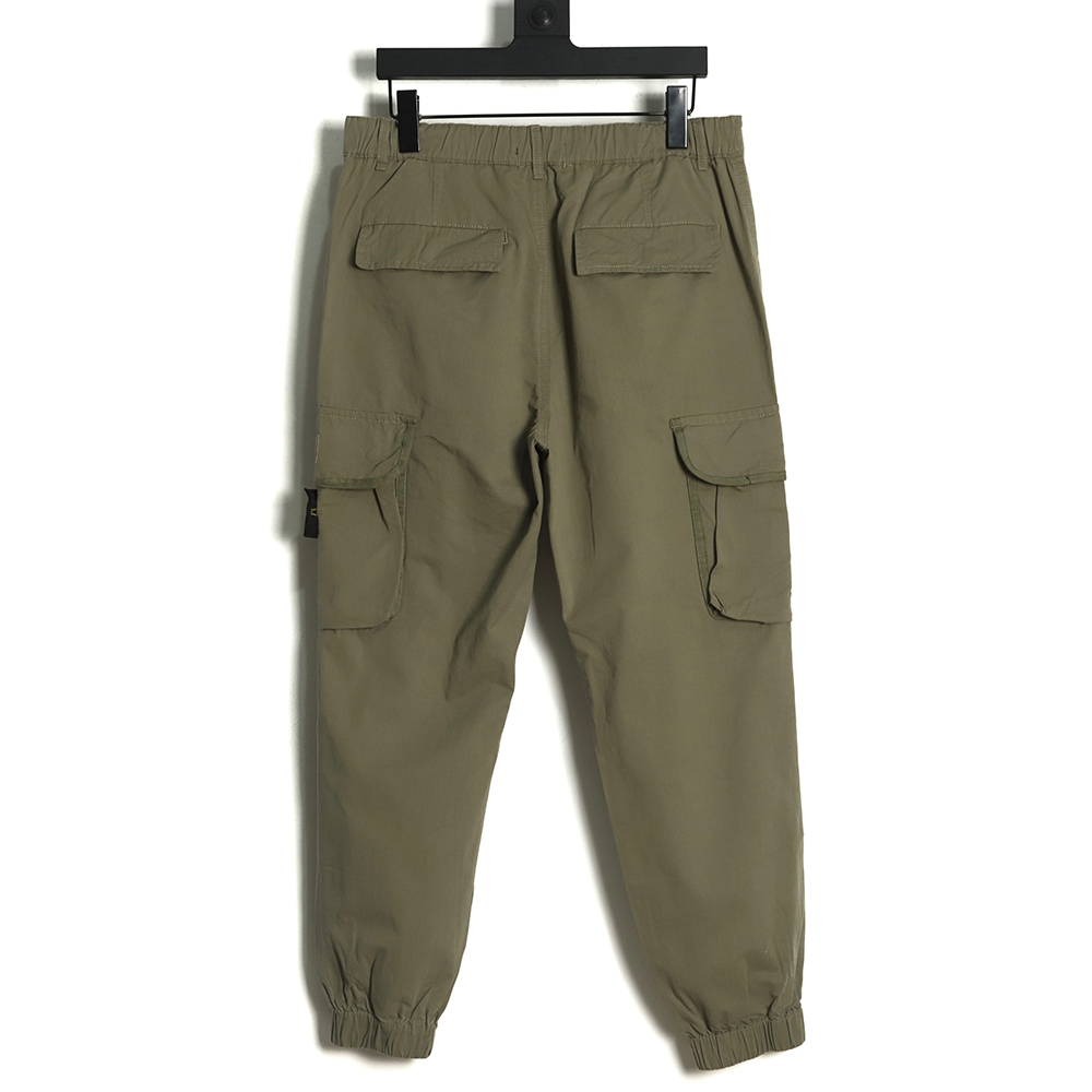Stone Island 22FW multi-pocket cotton outdoor overalls TSK1
