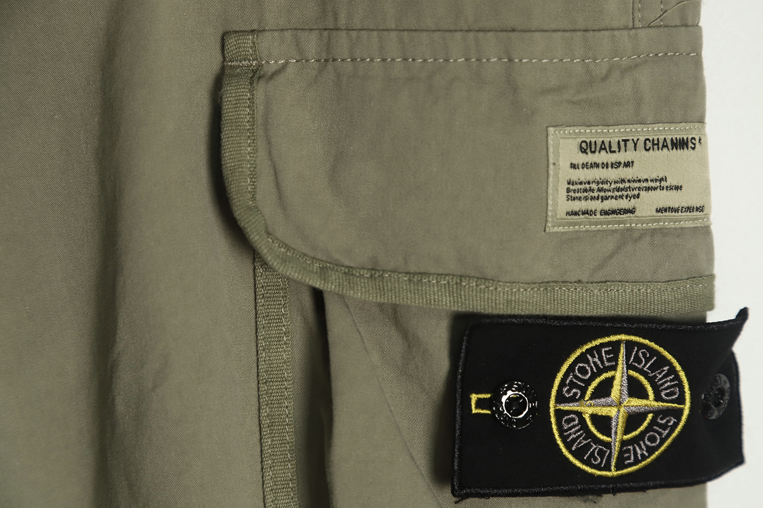 Stone Island 22FW multi-pocket cotton outdoor overalls TSK1