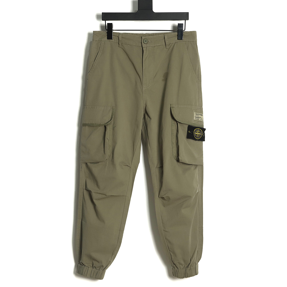 Stone Island 22FW multi-pocket cotton outdoor overalls TSK1