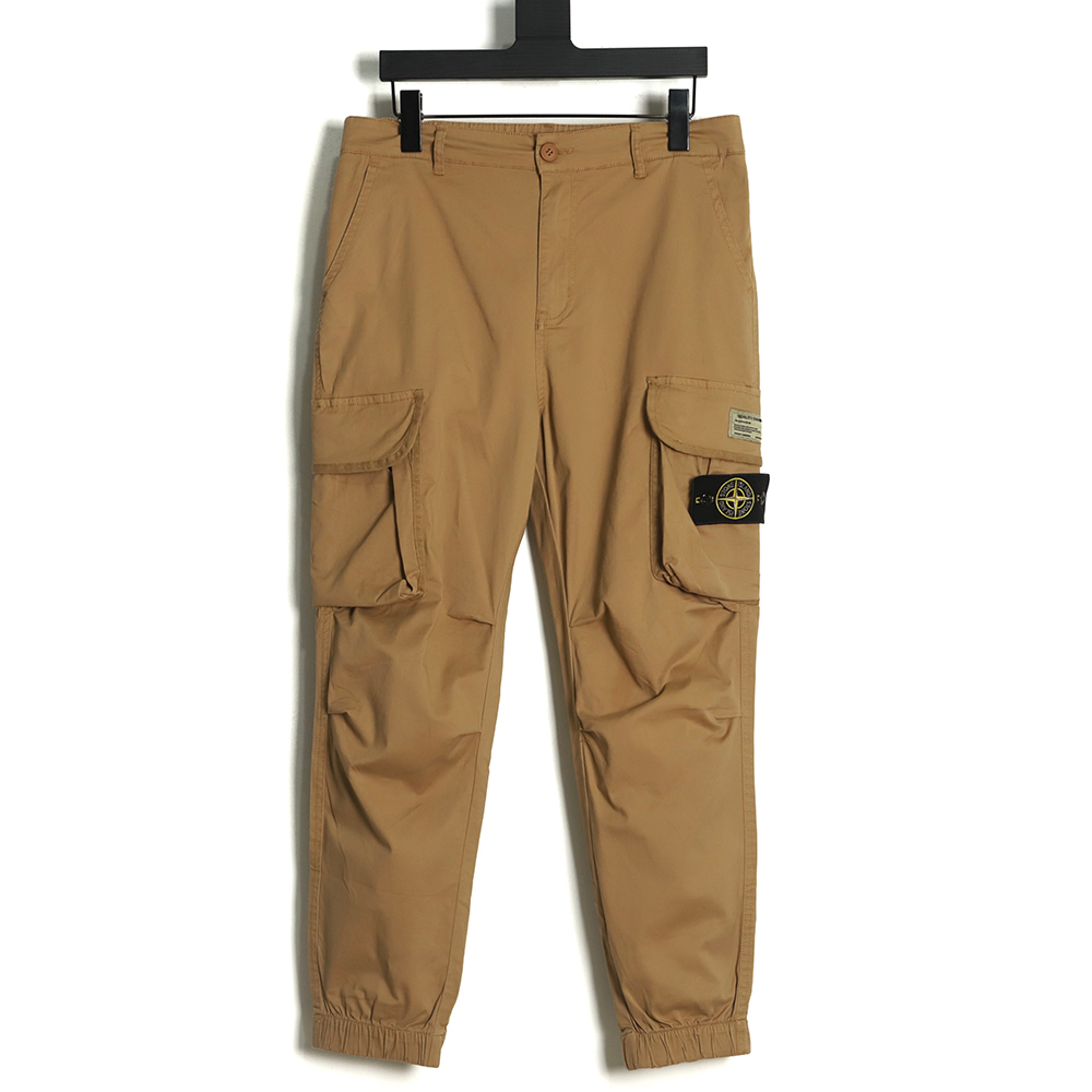 Stone Island 22FW multi-pocket cotton outdoor overalls TSK2