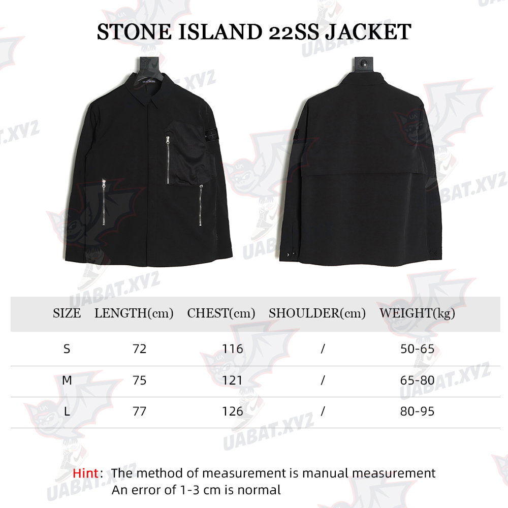 Stone island 22SS stone island shadow function sun protection jacket