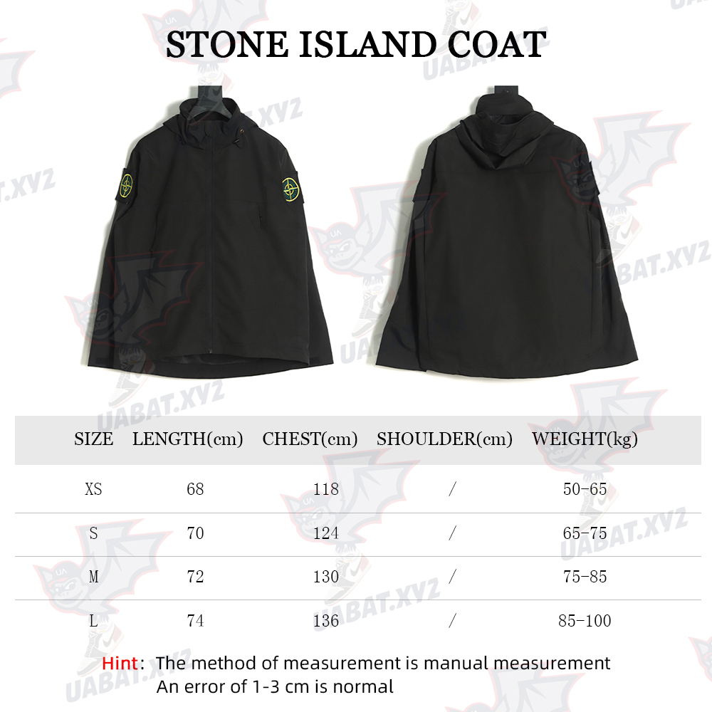 Stone Island 22FW Outdoor Arm Logo Jacket Zipper Jacket TSK1