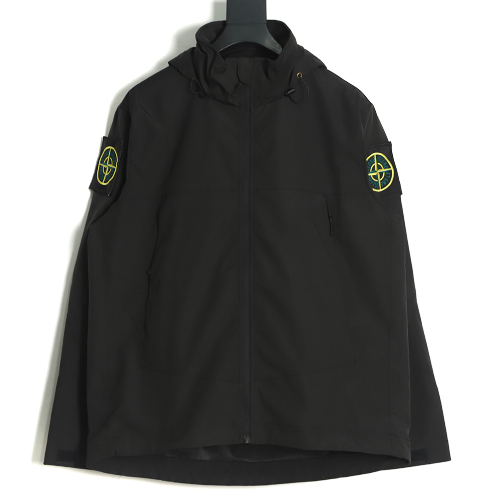 Stone Island 22FW Outdoor Arm Logo Jacket Zipper Jacket TSK1