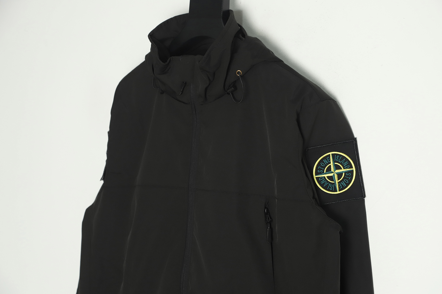 Stone Island 22FW Outdoor Arm Logo Jacket Zipper Jacket TSK1