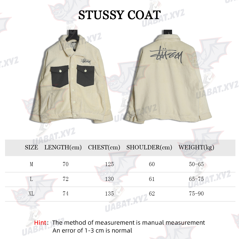Stussy Sherpa multi-pocket jacket