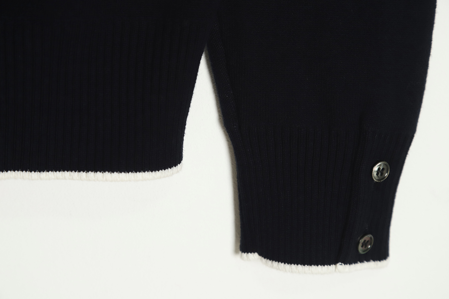 Thom Browne 22FW Diamond Dachshund Hooded Knit Jacket TSK1