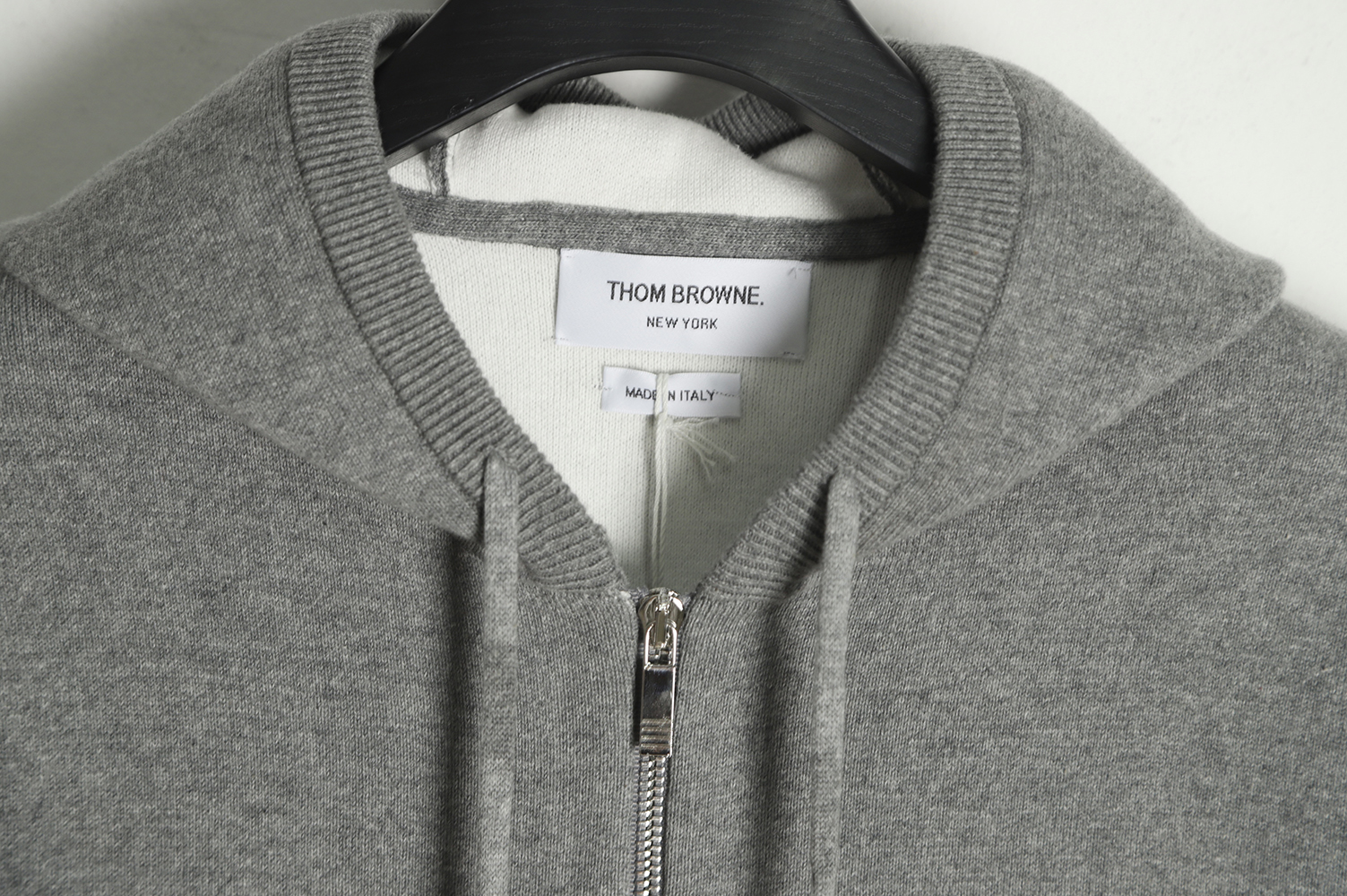 Thom Browne 22FW Diamond Dachshund Hooded Knit Jacket