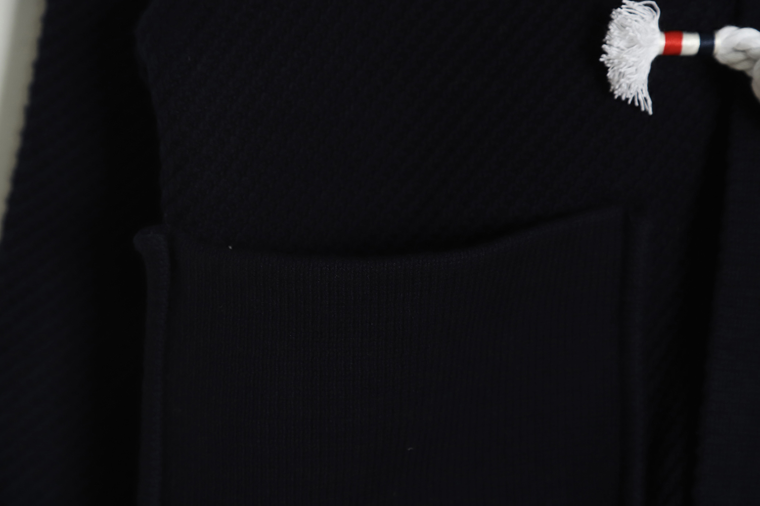 Thom Browne 22FW Horn Button Hooded Jacket TSK1